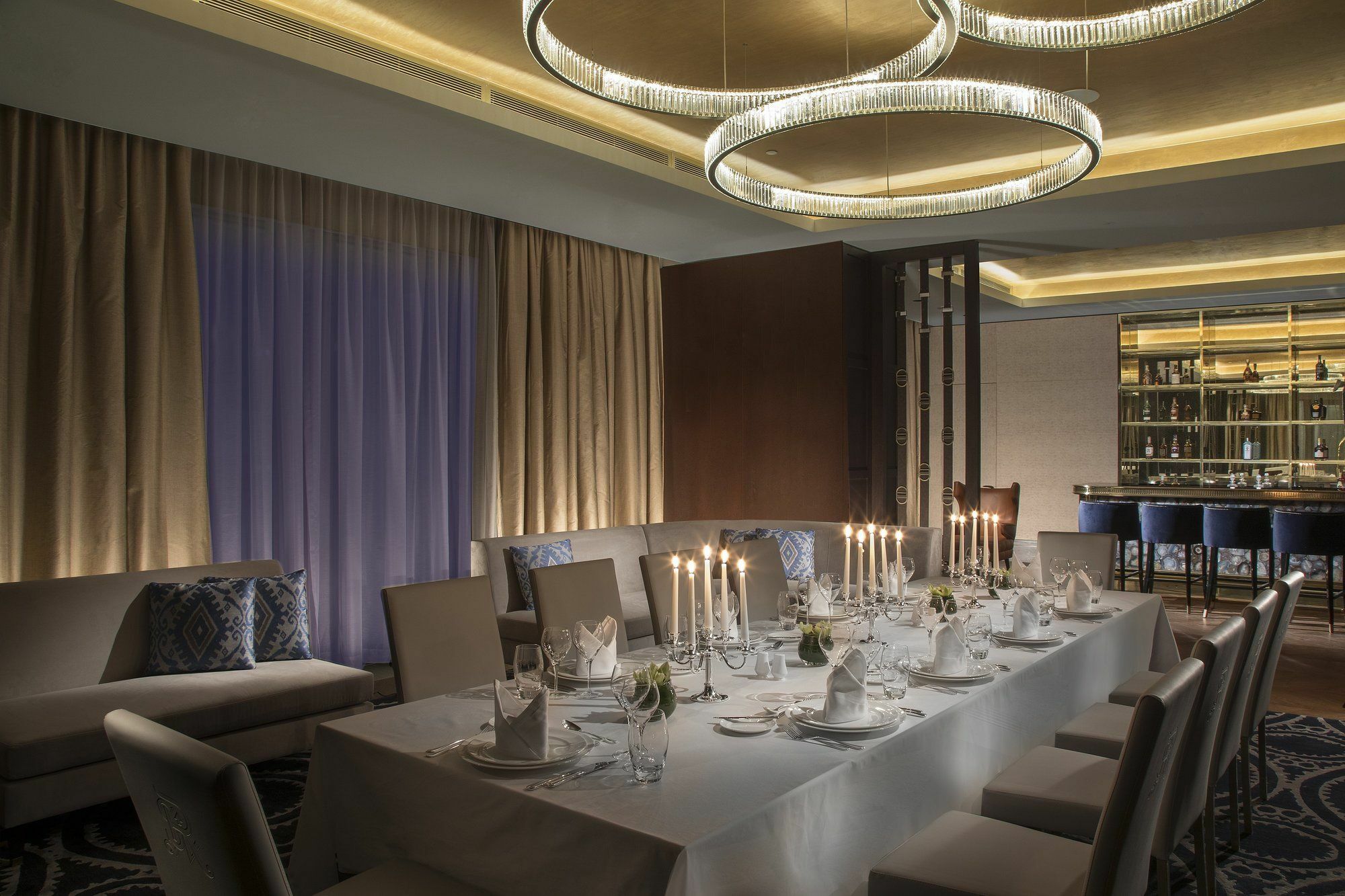 Готель The St. Regis Astana Екстер'єр фото The private dining room at the restaurant